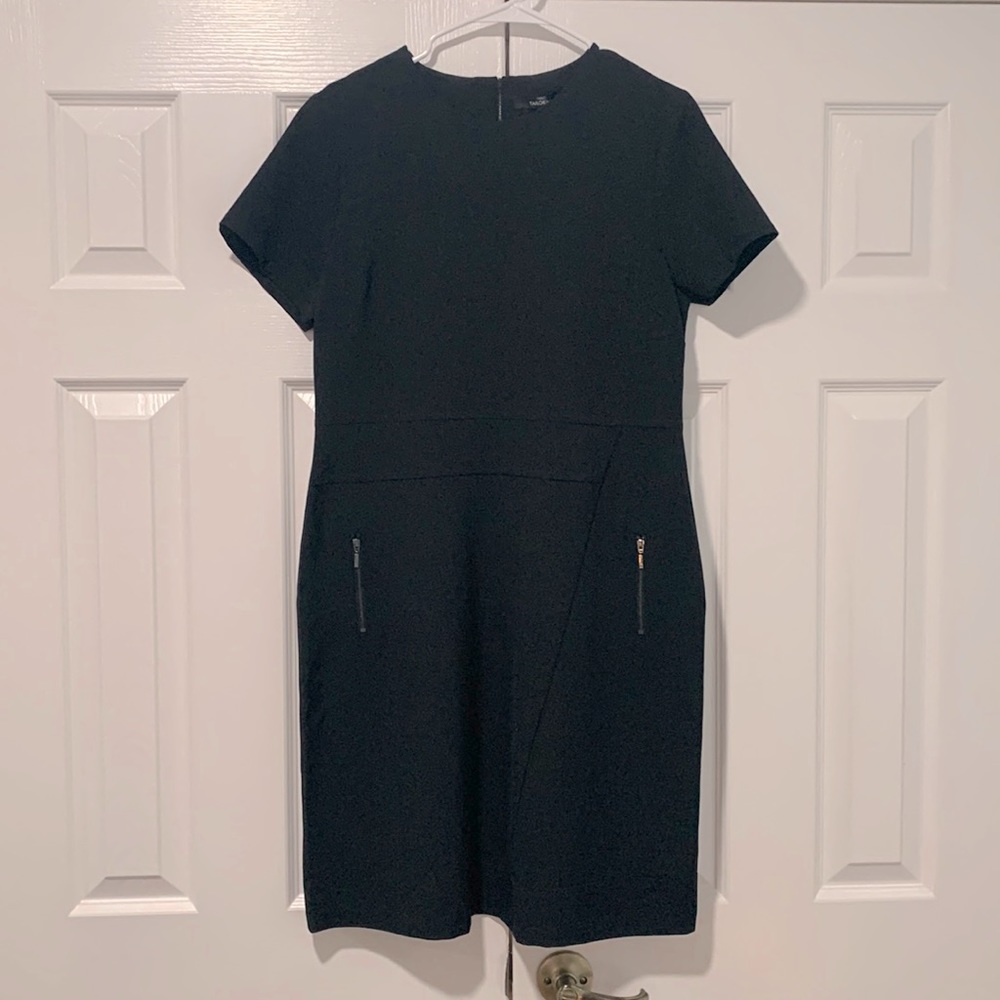 Black tailored dress NWT US12/UK14